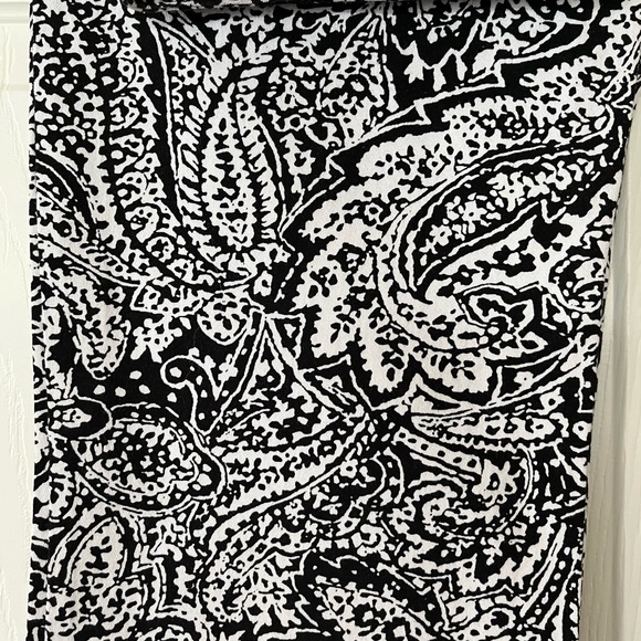 Westbound Black & White Cropped Pant SZ 4P - Picture 2 of 2